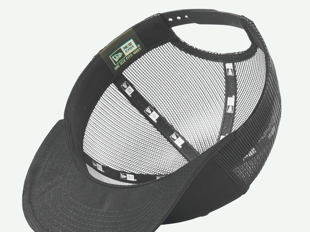 PEDAL HARD Hardline Trucker adjustable snapback cycling hat interior